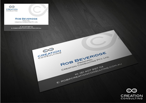 Diseño de Tarjeta de Presentación por Amduat Design para Creation Consulting | Diseño: #3305747