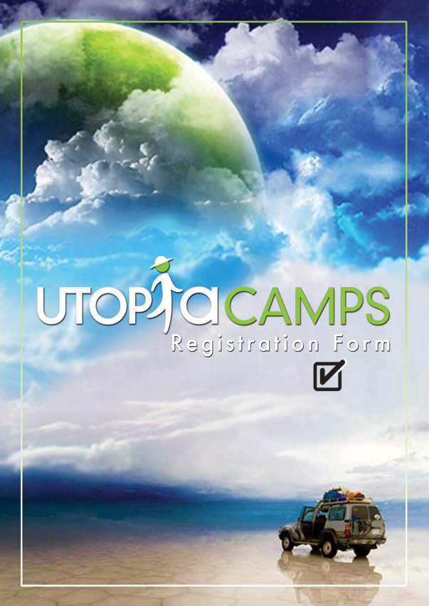 Brochure Design by  JPIX for Utopia Camps | Design #3347758
