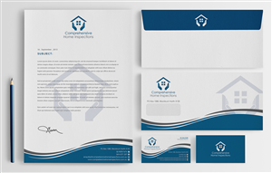 Comprehensive Home Inspections | Stationery Design by BrandWar