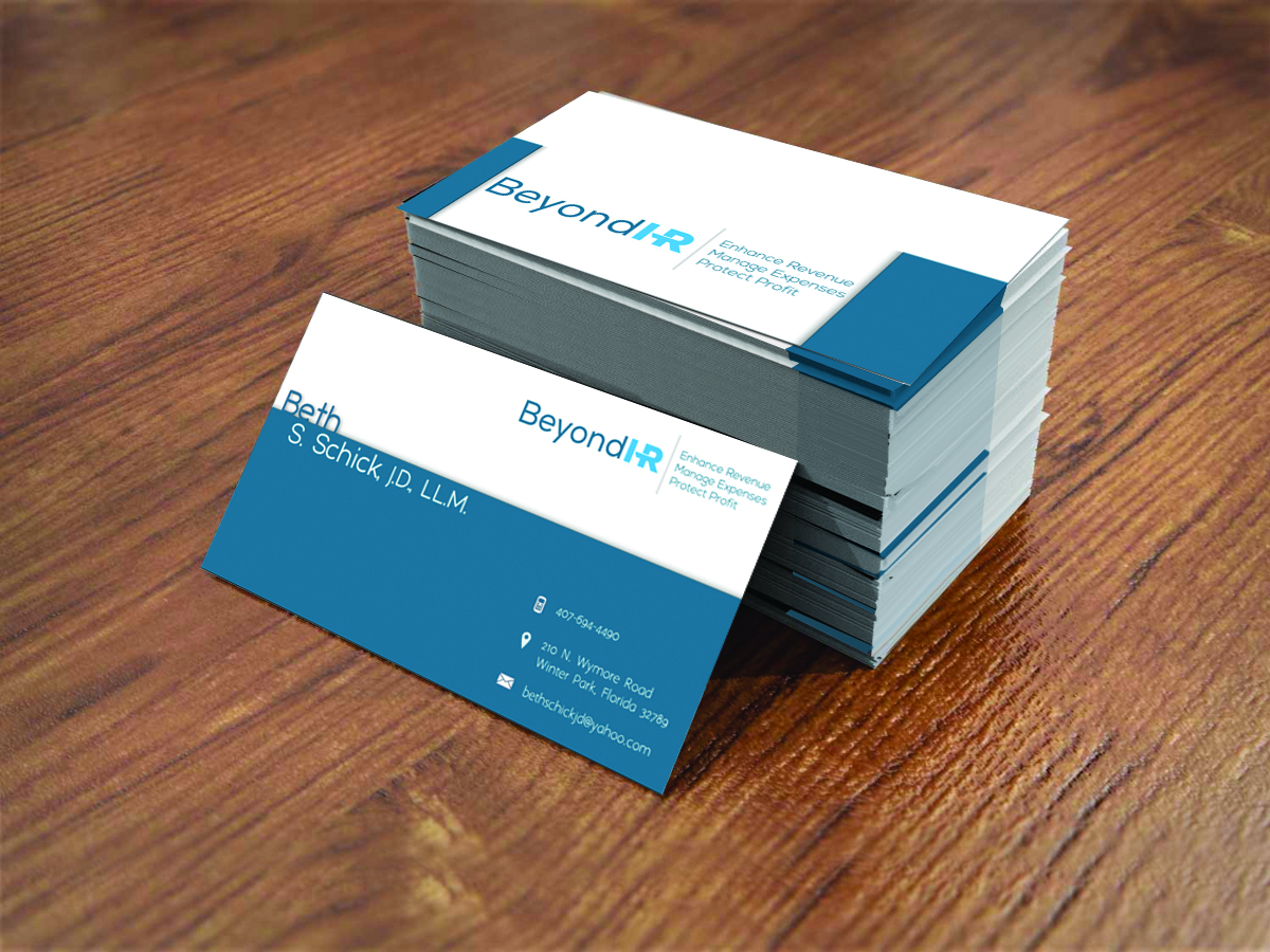Business Card Design by a b c d sign for this project | Design #3332956