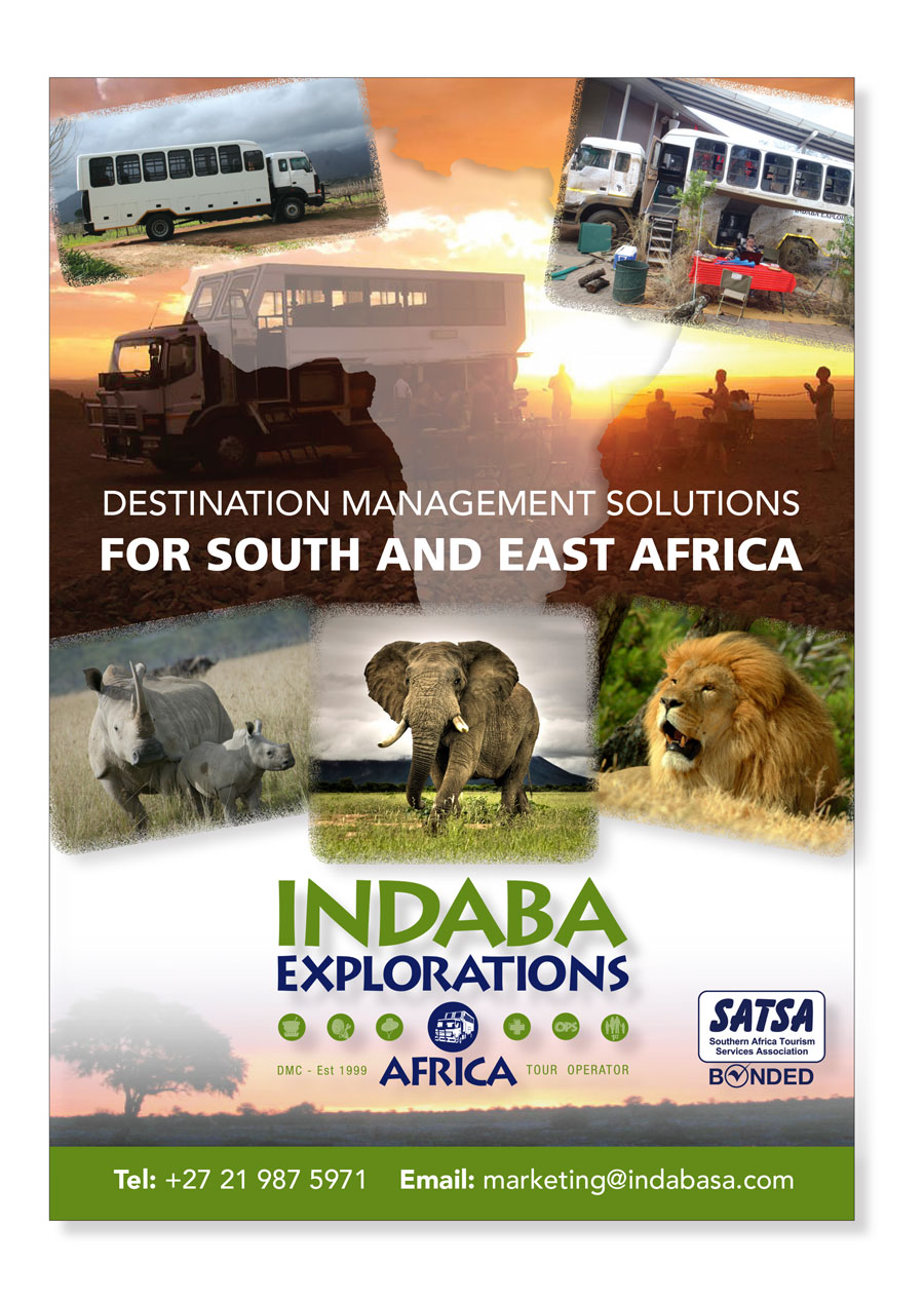 Design de Brochure par Patrick Tero pour Indaba Explorations | Design : #3348330