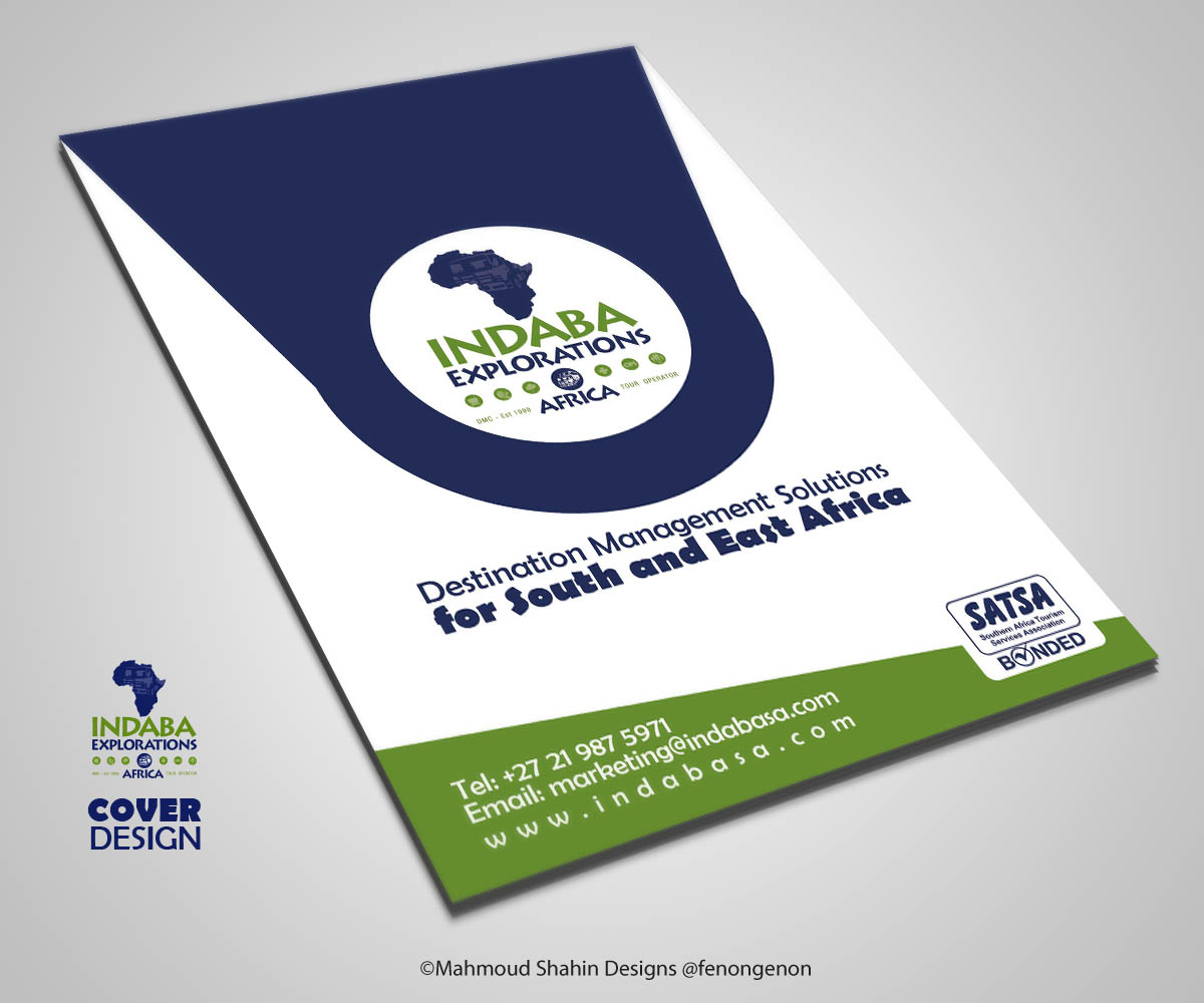 Diseño de Brochure por Mahmoud Shahin para Indaba Explorations | Diseño #3312440