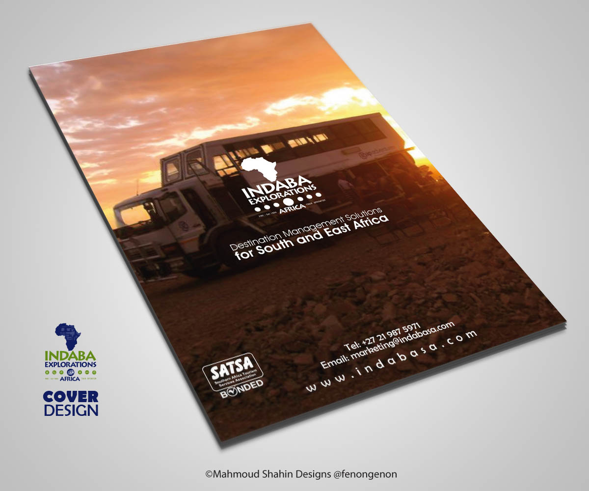 Brochure Design by Mahmoud Shahin for Indaba Explorations | Design #3312465