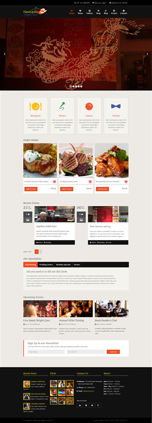 Wordpress Design by Da Miracle