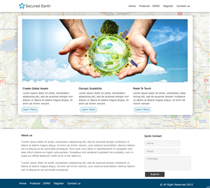 Web Design by pb for this project | Design: #821534