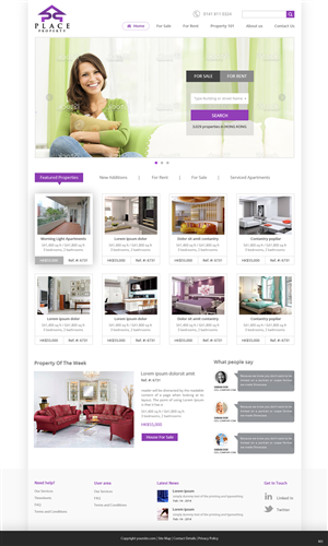 Web Design by pb for this project | Design: #3329985