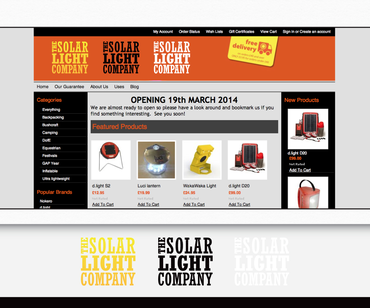 Logo Design by AD-X for The Solar Light Company | Design #3324136