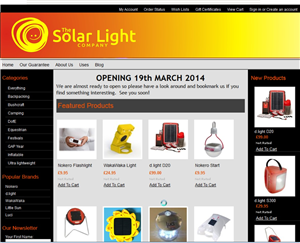 Logo-Design von Anton@Lehnz für The Solar Light Company | Design: #3320470