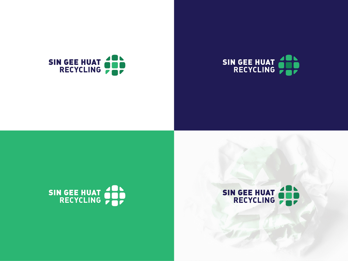 Logo Design by iamf for Sin Gee Huat Recycling | Design #3368429