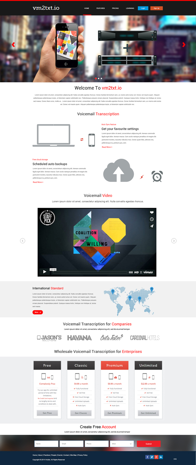 Web Design by pb for this project | Design #3316337