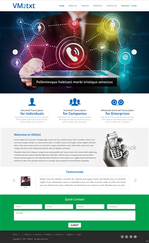 Web Design by pb for this project | Design: #3316362