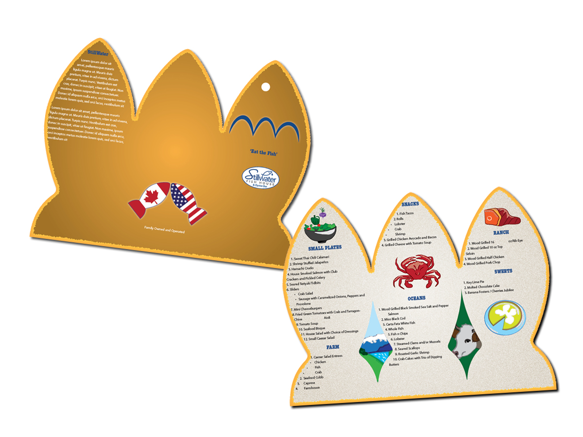 Menu Design by Kings Bishop Design for this project | Design #817924