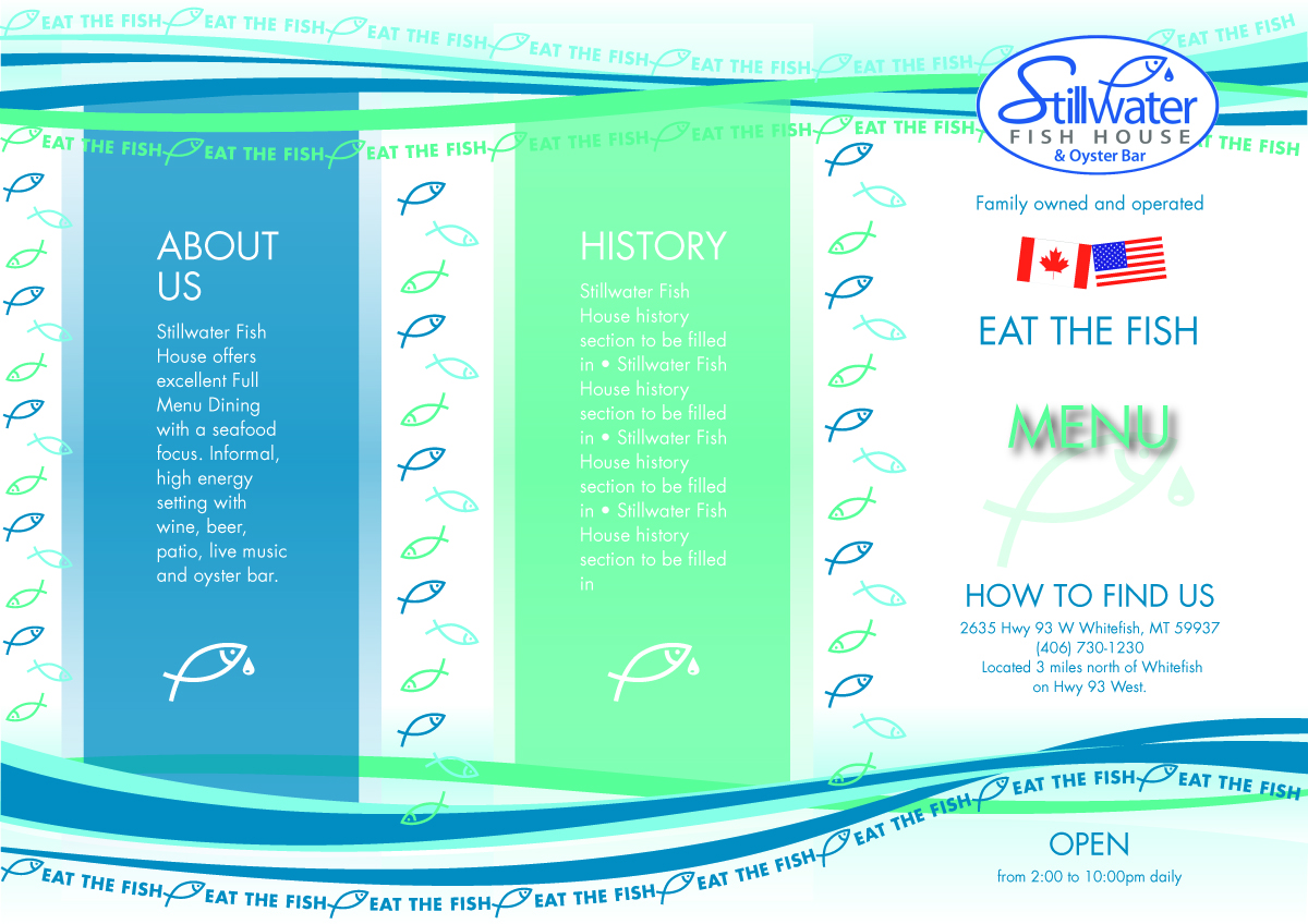 Menu Design by Katyas Art and Design for this project | Design #826246