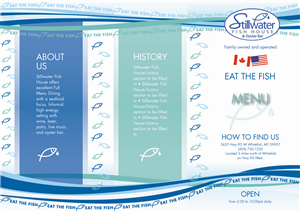Menu Design by Katyas Art and Design