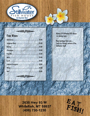 Menu Design by jmsgraphicdesign for this project | Design: #827701