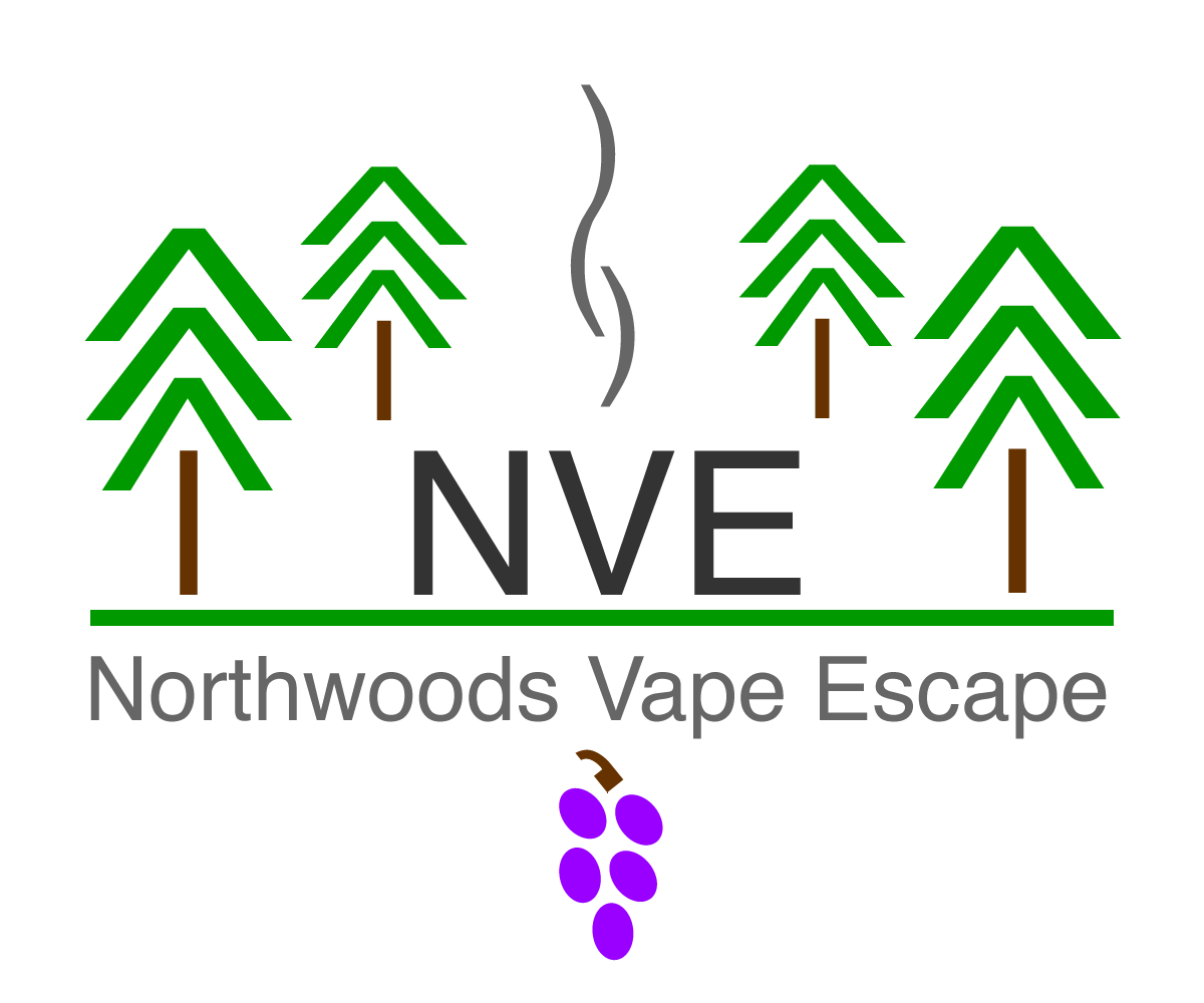 Diseño de Logo por Designs by Laurie Brown para Northwoods Vape Escape | Diseño #3315876