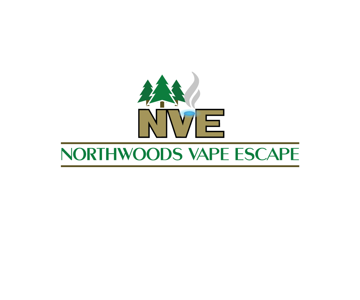 Logo Design by webpagesol for Northwoods Vape Escape | Design #3322038