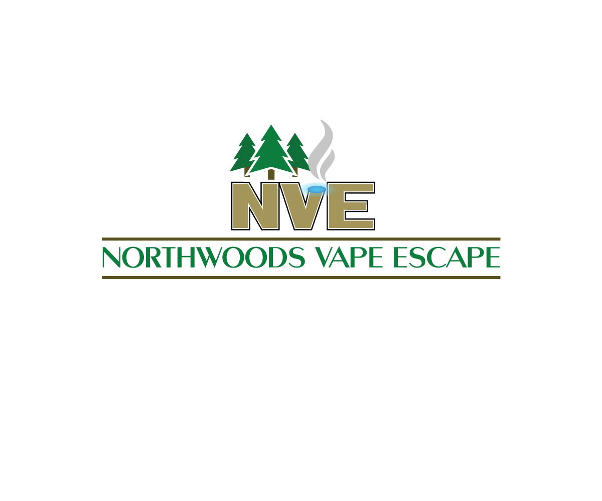 Logo Design by webpagesol for Northwoods Vape Escape | Design #3322041