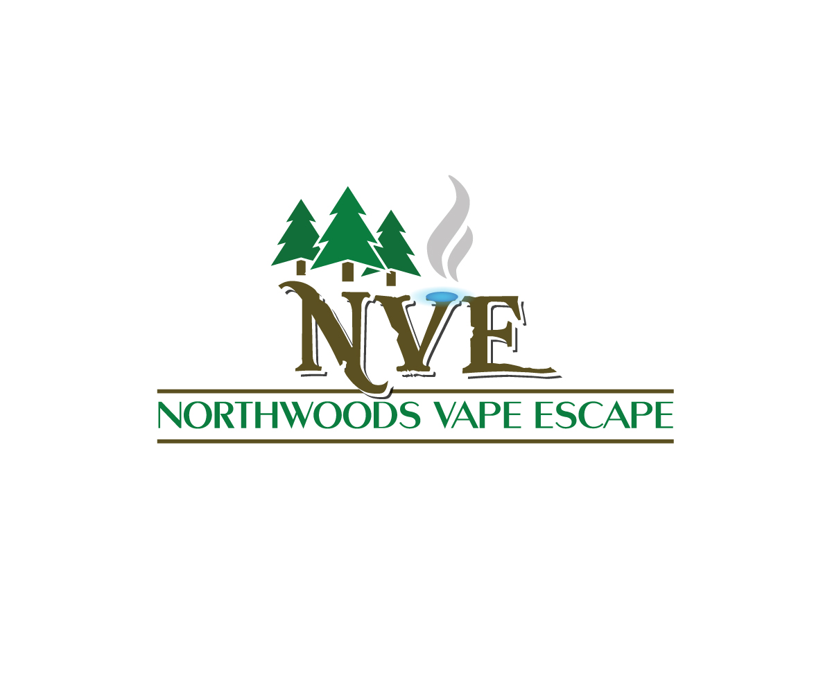 Logo Design by webpagesol for Northwoods Vape Escape | Design #3325523