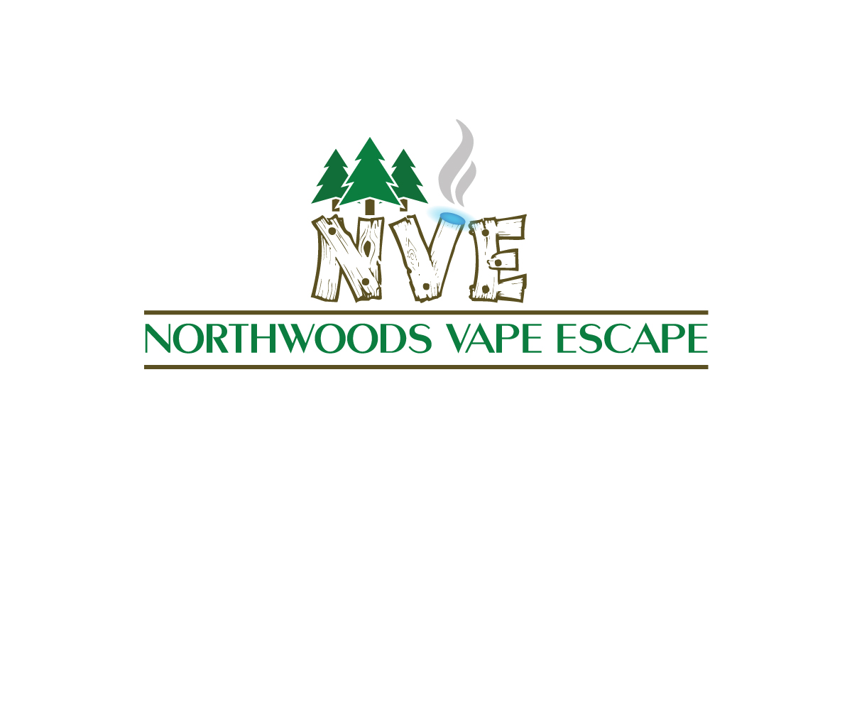 Logo Design by webpagesol for Northwoods Vape Escape | Design #3325529