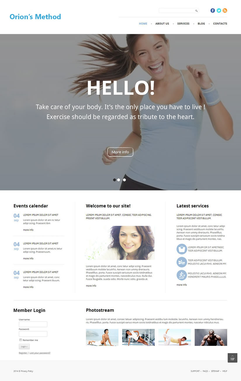 Web Design by Shoaib Abbasi for this project | Design #3364750