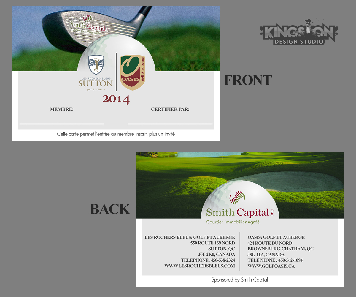 Card Design by insert name here for Smith Capital | Design #3393429