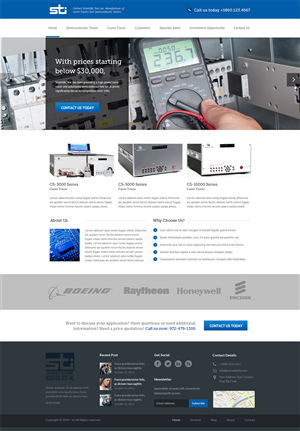 Wordpress Design by Emmanuel for Atomic Design & Consulting | Design: #3334287