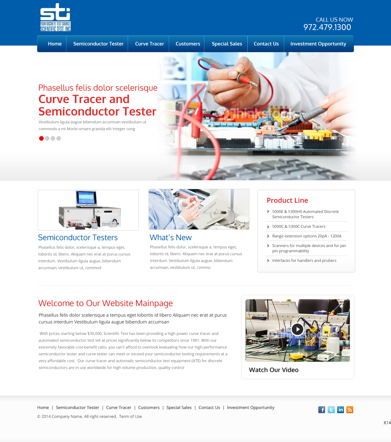 Wordpress Design by pb for Atomic Design & Consulting | Design #3323587