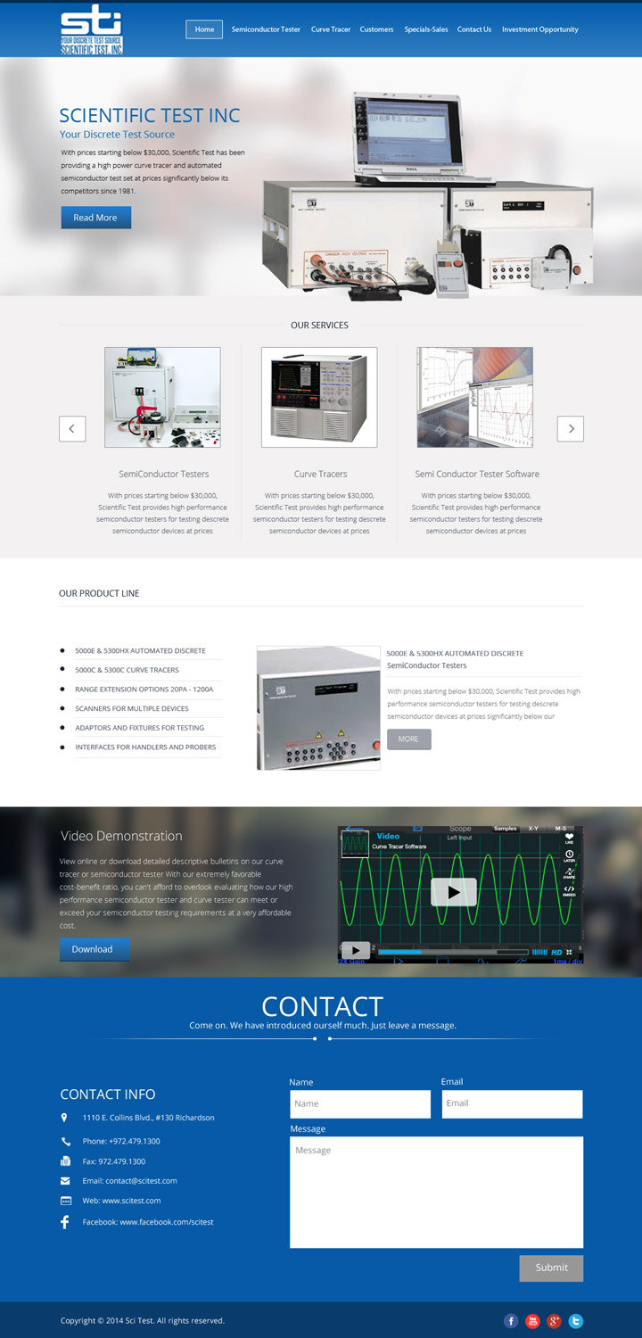 Wordpress Design by OM for Atomic Design & Consulting | Design #3322324
