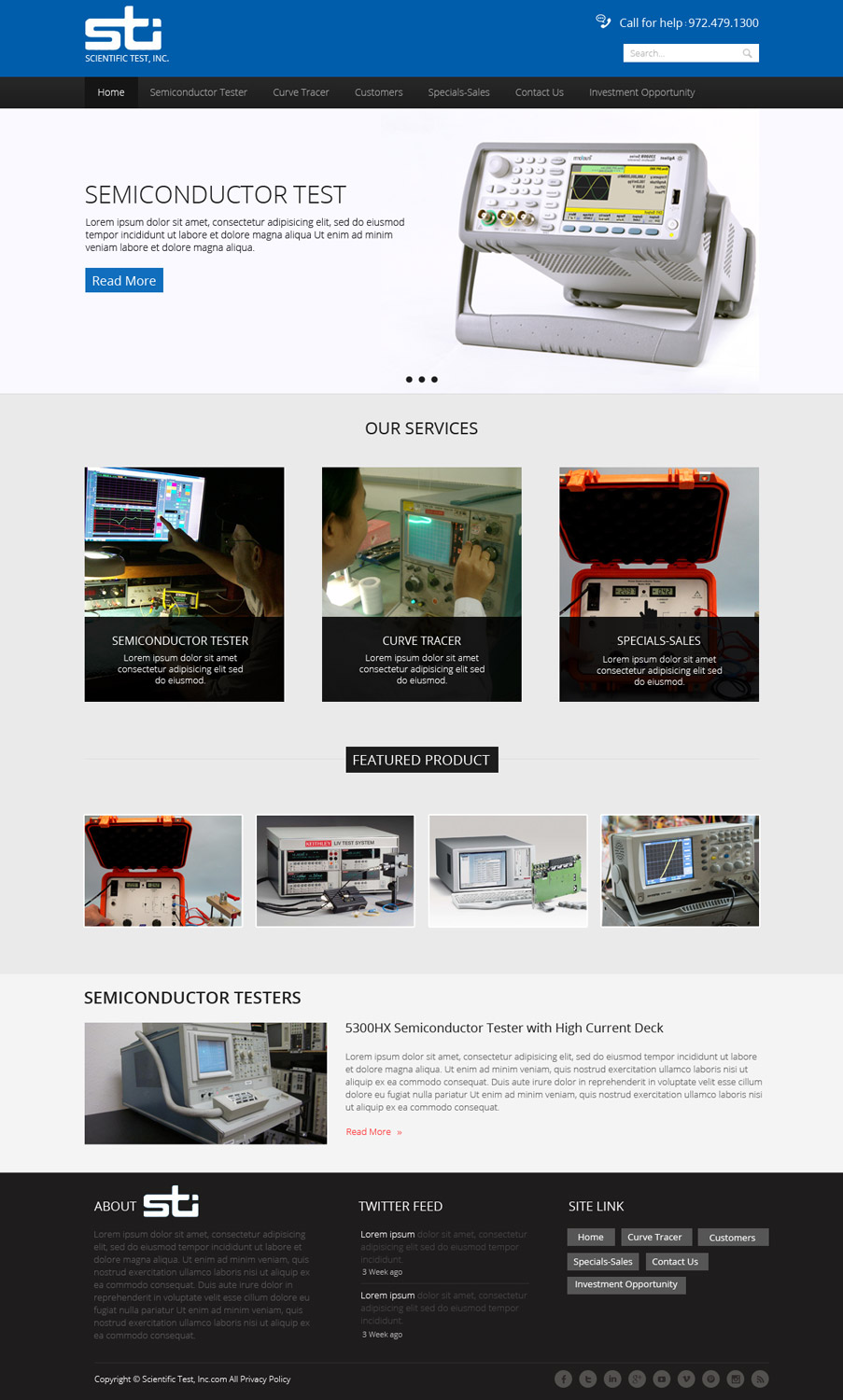 Wordpress Design by OM for Atomic Design & Consulting | Design #3322334
