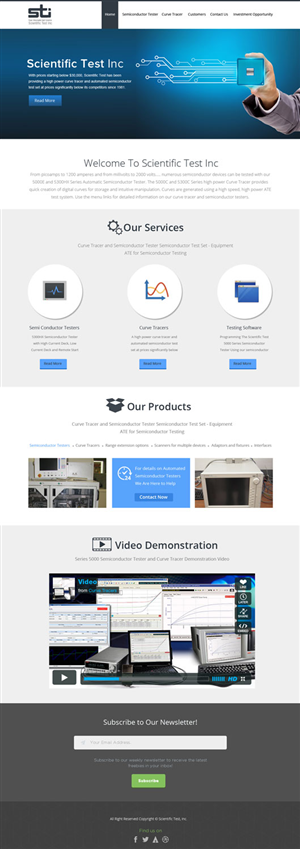 Wordpress Design by OM for Atomic Design & Consulting | Design: #3328961