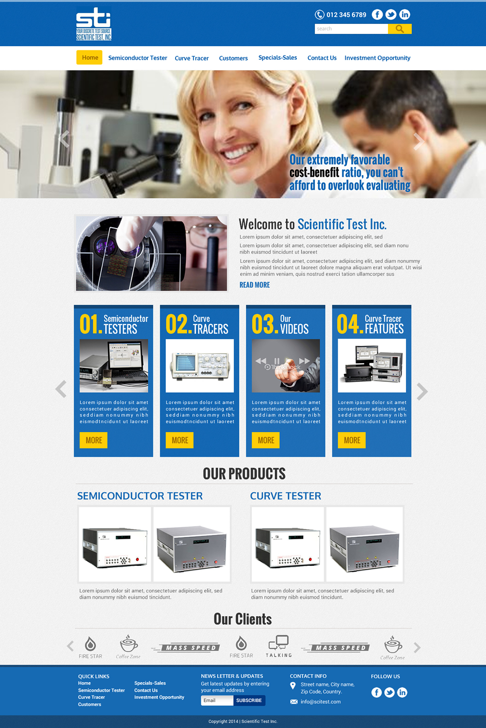 Wordpress Design by Sbss for Atomic Design & Consulting | Design #3323563