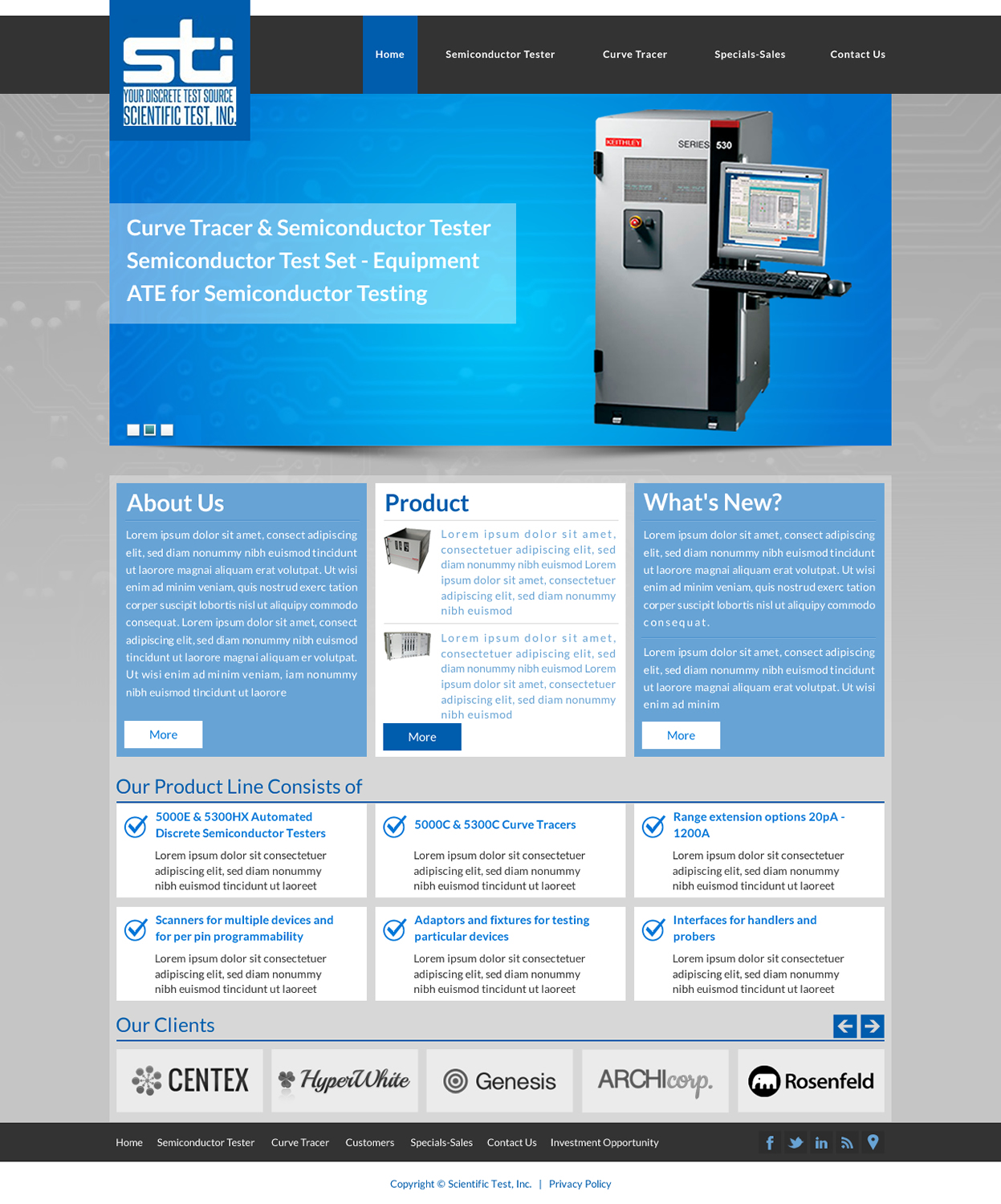 Wordpress Design by Sbss for Atomic Design & Consulting | Design #3323577