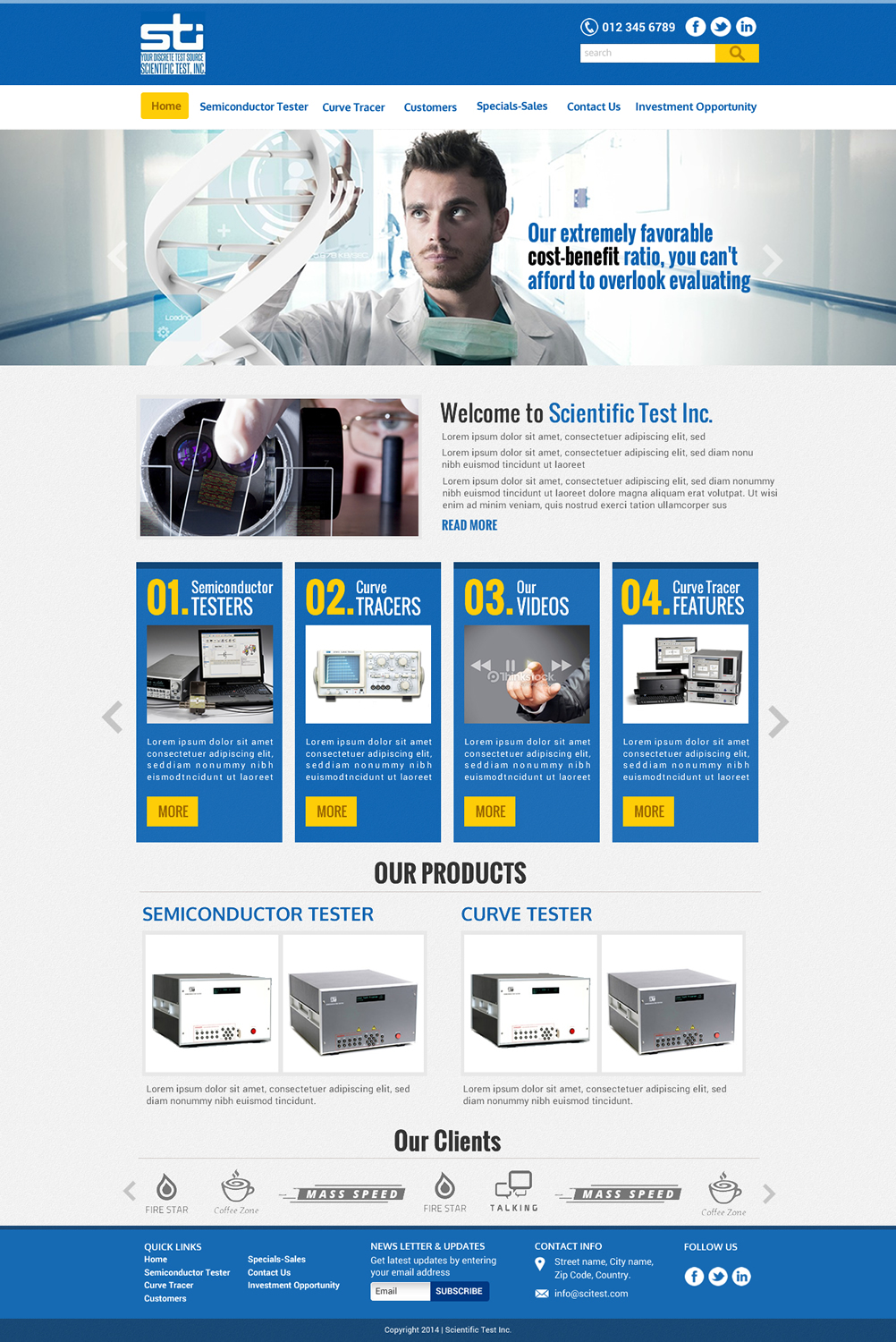 WordPress-Design von Sbss für Atomic Design & Consulting | Design #3323630