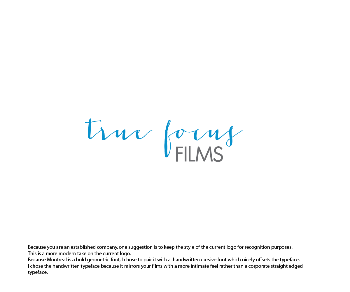 Logo Design by ark for True Focus Films | Design #3311160