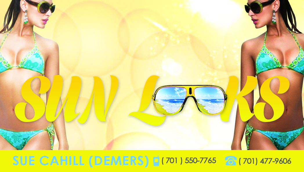 Business Card Design by Juuri for Sun Looks | Design #3320683