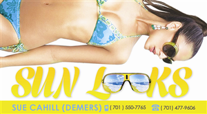Business Card Design by Juuri for Sun Looks | Design #3341408