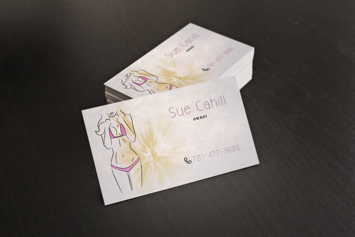 Business Card Design by Olivier Chaux for Sun Looks | Design #3323334