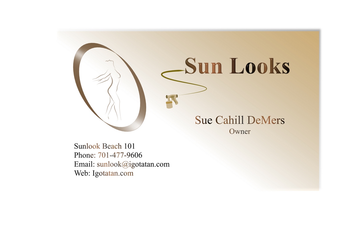 Diseño de Tarjeta de Presentación por nsa51southwest para Sun Looks | Diseño #3333178