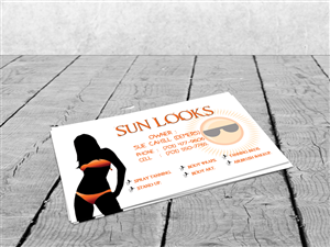 Sun Looks | Diseño de Tarjeta de Presentación por Sajin