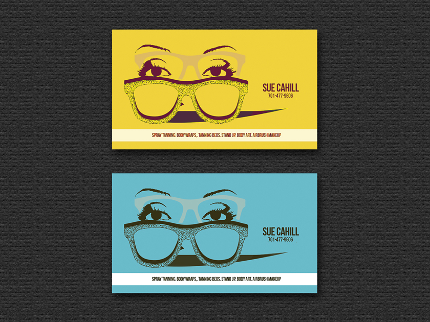 Business Card Design by acjalanna for Sun Looks | Design #3325828