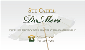 Business Card Design by ev 21 for Sun Looks | Design: #3323062