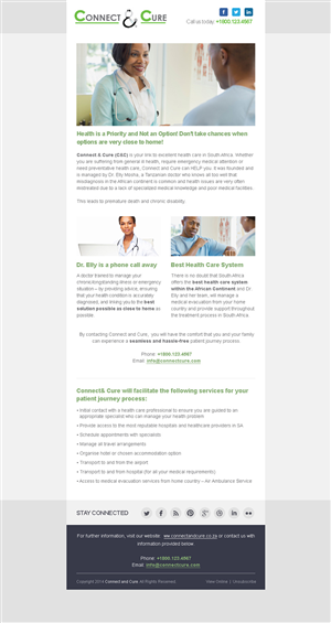 Diseño de Newsletter por Emmanuel