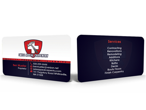 Business Card Design by Hardcore Design for this project | Design: #3342097