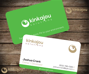 Business Card Design by Aaaron for Kinkajou Solutions | Design: #3338326