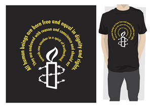 Design de T-shirt par ReigeDesign pour Amnesty International Australia | Design : #830568