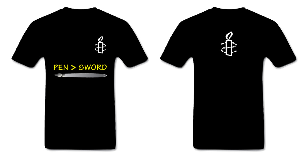 T-shirt Design by Sbss for Amnesty International Australia | Design #827321