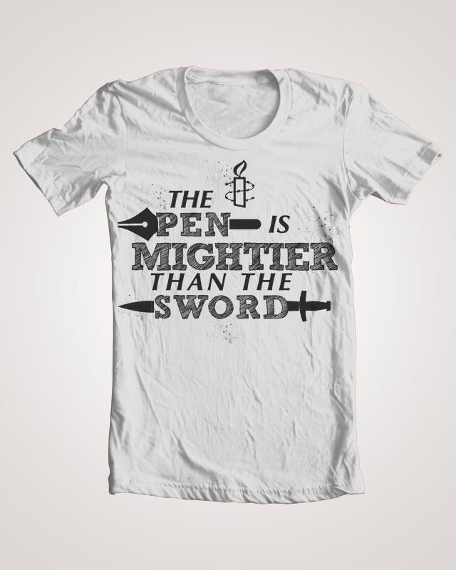 T-shirt Design by Ewan Arnolda for Amnesty International Australia | Design #853190