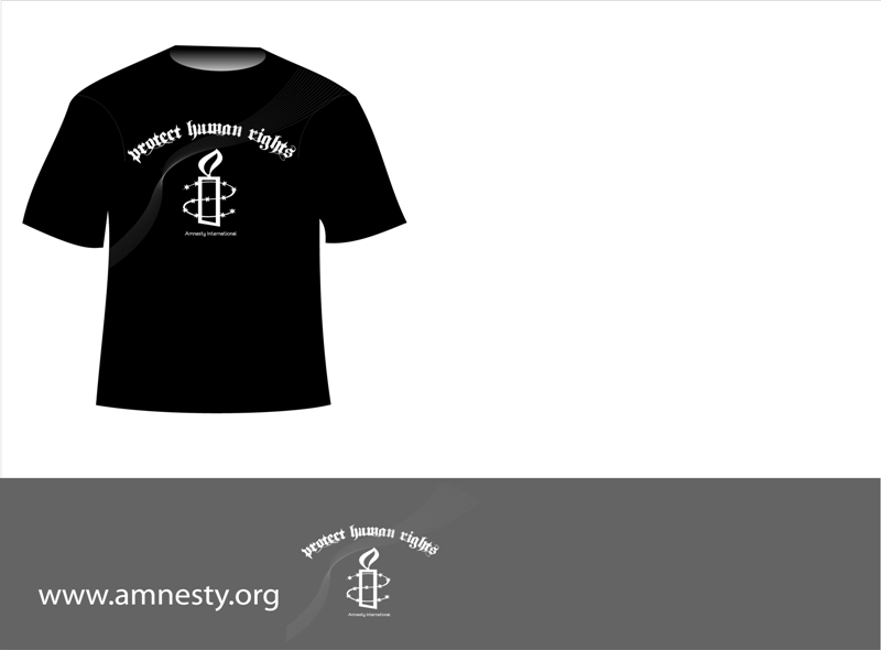 Diseño de Camiseta por famelite para Amnesty International Australia | Diseño #837807