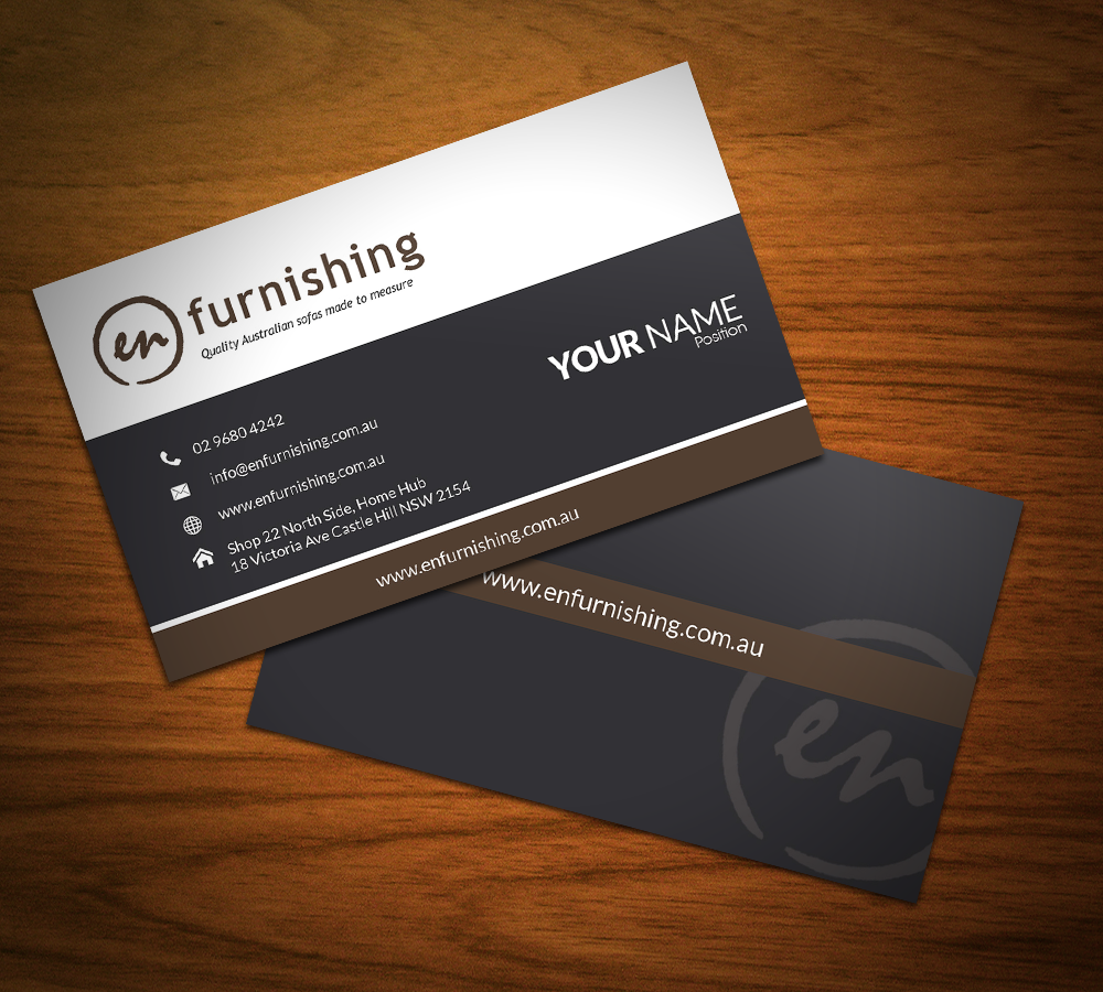 Business Card Design by hesanhasan for En Furnishing | Design #3315017